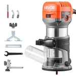 Vevor Wood Router 1 Hp 710w Variable Speed Trimmer Palm Fixed Base. Fixed Price $52.90.