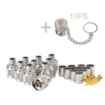 Pack Of 10 N Rf Coax Connector With Dust Cap Male Crimp For Lmr400 Rg8 Cable. Fixed Price $49.48.