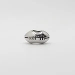 Football Charm .925 Sterling Silver - Hs024. Fixed Price $15.00.
