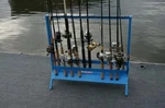Viking Solutions Vfr001 Fishing Rod Rack. Fixed Price $79.40.