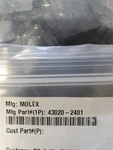 Molex 43020-2401 Micro-fit 3.0 Plug Housing, Dual Row, 24 Circuits 200 Pieces. Fixed Price $130.00.