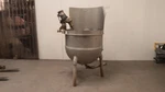 Groen/mix Mor Ra150-sp/g-11 Jacketed Kettle With Mixer Ss 150 Gallons. Fixed Price $3960.00.