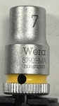 Wera Zyklop 8790 Hma 1/4" Drive Socket Hex Head 7mm Metric 05 003506 001. Fixed Price $9.89.