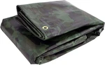 Heavy Duty Waterproof Camo Tarp - Reversible Camouflage/green 8x10 With U. Fixed Price $35.85.