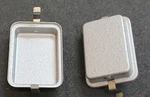 Harting 25 Pieces Sheet Metal Cover Cap Han 6b 09300065401 00 With 2 Locking Clips. Fixed Price $31.22.