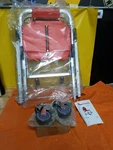 Medsource Ms-90042 Metal Stair Chair With Vinyl Cover. Fixed Price $285.00.