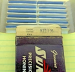 K12-j95 Sunnen 500 Grit Silicon Carbide K12 Mandril (set Of 12 Stones)#18. Fixed Price $49.50.