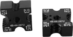 48-44-2872 1/4", 3/8", 1/2" Cutting Die Set Fits For Milwaukee 2872-20, 2872-21. Fixed Price $32.99.