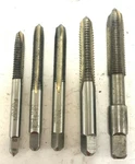 Spiral Point Plug Tap Assortment--lot Of 5--**see Description**. Fixed Price $20.00.