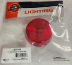 Power Products Led10r 2.5" Round, Red Led Marker/clearance Light (10250r, 1050). Fixed Price $19.00.