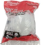 Milwaukee 48-73-1011 Full Brim Vented Hard Hat Bolt Type 1 Class C White Safety. Fixed Price $31.44.