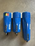 Three Stage Parker Balston Filtration 2000 Series Compressed Air Filters. Fixed Price $300.00.