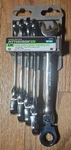 Pittsburgh Pro Flex-head Metric Ratcheting Combo Wrench Set 5pc 60592 Brand New. Fixed Price $24.00.