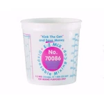 E Z Mix 70086l 2 1/2 Quart Plastic Mixing Cup Lids, Box Of 25. Fixed Price $44.26.