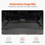 Cargo Mats Compatible With Toyota Kluger & Highlander 2020-2024, Custom Fit Tpe. Fixed Price $68.96.