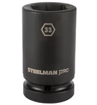 Steelman Pro 79292 1-inch Drive X 33mm 6-point Socket, Black. Fixed Price $33.73.