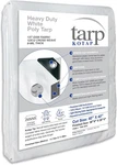 40x40 Ft Heavy-duty Waterproof Tarp - Durable 8-mil White Cover, Multi-use. Fixed Price $373.99.