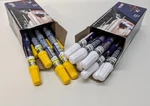 Paint Pens (shark Ind), White X11, Yellow X8 (#16501 & 16505) New. Fixed Price $45.00.