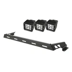 Rugged Ridge Textured Black Hood Light Bar Kit. Fixed Price $636.00.