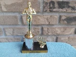 2015 Gulf Coast High School Film Festival "best Actress" Trophy. 9 Inches Tall.. Fixed Price $14.95.