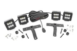 Rough Country Quad Led Ditch Light Kit For 18-26 Jeep Jl /jt Spot -. Fixed Price $179.95.