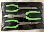 New Snap-on Pl308cfg 3 Pc Long Nose Pliers Set Green 908cfg,408cfg,609cfg. Fixed Price $199.99.