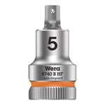 Wera 8740b Hf Zyklop 3/8'' Drive Hex 5.0 X 35mm With 05003033001. Fixed Price $29.25.