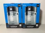 Lot Of 2 Hyperikon Led 12w Wall Mount Light 1100 Lumens. Fixed Price $40.00.