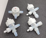 Lot Of 4x Pnuematic Fluoroware Diaphragm 3-way Valve 3/4" Flaretek 202-158-01. Fixed Price $199.99.