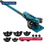Vevor Pipe Tube Bender, 3/8" To 1" Manual With 7 Dies, Heavy D. Fixed Price $219.21.
