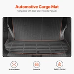 Cargo Mats Compatible With Hyundai Palisade 2020-2024, Custom Fit Tpe Lin. Fixed Price $68.96.