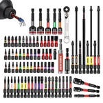 Geinxurn 82pieces Impact Screwdriver Bits Set, Magnetic S2 Mixed-82pcs-a. Fixed Price $53.79.
