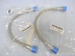(2) Swagelok Stainless 11 Steel Braided Ptfe Lined Hose Vco Fittings. Fixed Price $59.95.