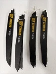 Dewalt Dwa4169 9" 6 Tpi 2x Reciprocating Saw Blade - Lot Of 19. Fixed Price $52.99.