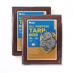 Guard Shield Brown/green Tarp 10x14 Feet Medium Duty Outdoor Waterproof Multi Pu. Fixed Price $52.55.
