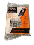 Ridgid 23738 Vf3501 C Dry Vac High-efficiency Dust Bags (2 Bags) Hd0600 Wd3050. Fixed Price $14.25.
