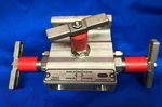 Hoke 1/2" Trifold Manifold 8122f8y. Fixed Price $150.00.