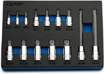 Capri Tools Xzn Triple Square Bit Socket Set, 14-piece Set / Master. Fixed Price $55.05.