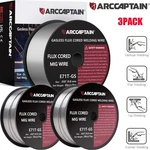 3x Arccaptain Flux Core Welding Wire E71t-gs .030'' 0.8mm 2lb Spool Gasless Mig. Fixed Price $34.99.