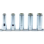 Ko-ken 3/8 9.5mm Sq. Nut Grip Deep Socket Rail Set Five Rs3012a/8-l52 Japan. Fixed Price $74.10.