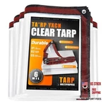 Tarp 8 X0 Ft Medium Duty Waterproof Tarps Cover, Grommet Every 8x10 1 Clear. Fixed Price $34.92.