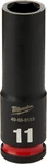 Milwaukee Electric - Shockwave Imp Duty 3/8dr 11mm Dp 6pt Socket. Fixed Price $26.58.