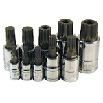 10 Pc. Triple Square Xzn Bit Socket Set 13782 Atd Metal Silver Sockets, Ratchets. Fixed Price $45.64.
