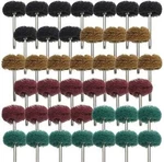 Rocaris 40 Pack 1 Inch Abrasive Wheel Buffing Polishing Set For Rotary. Fixed Price $13.61.