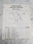 Parker Sweeper Vac-35 Vacuum Pv-7506-sp Pv-7506-sp-lp Parts List. Fixed Price $20.99.