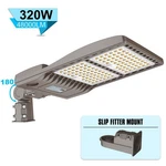 Kukuppo Led Parking Lot Lights 320w 5000k Shoebox Stadium Area Lighting 100-277v. Fixed Price $177.65.