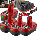 Pack 19.2 Volt For Craftsman C3 Diehard Lithium Ion Battery/charger 11375. Fixed Price $85.99.