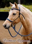 Earthhorse Equipment Bitless Bridle/reins Set Black, "northern Lights". Fixed Price $101.61.
