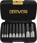Lexivon Xzn Triple Square Spline Bit Socket Set, Extra Long 4-inch. Fixed Price $45.63.