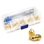 Xifowe Mk8 Nozzles 25 Pcs 0.4mm 3d Printer Extruders Brass Cr-10 Nozz.... Fixed Price $17.35.
